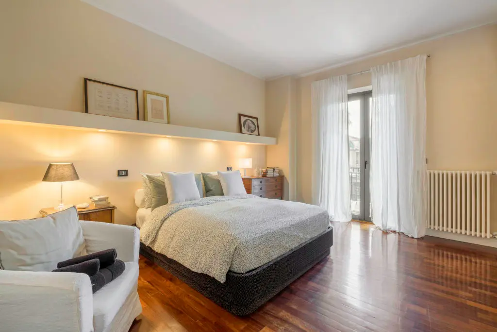 Camera da letto con letto matrimoniale - A Casa di Camillo