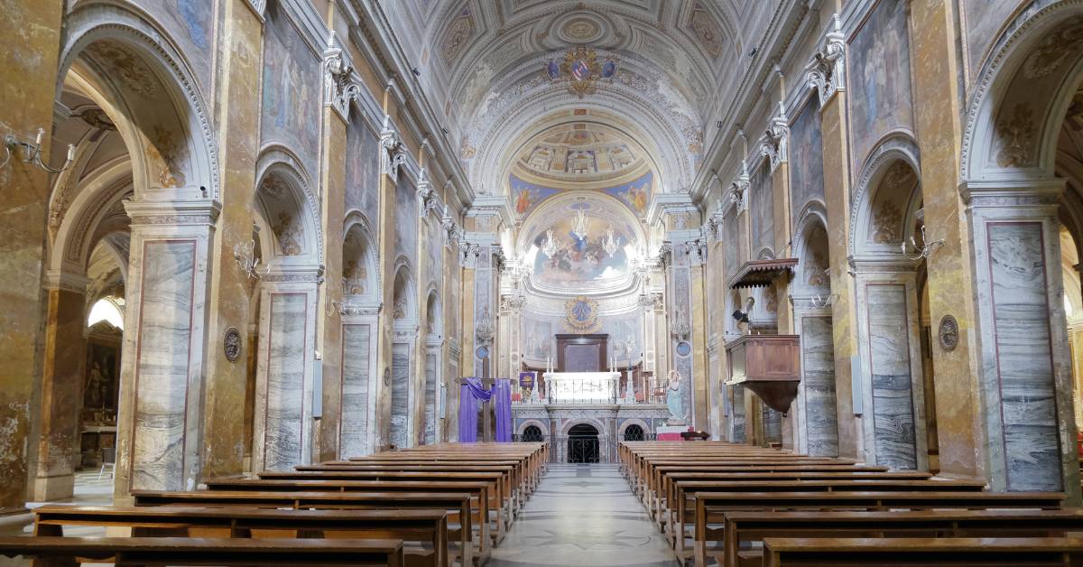 Duomo di Nepi - navata centrale